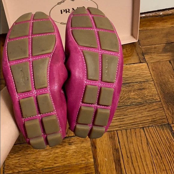 Prada Scrunch driver calazature donna flats - Picture 7 of 8